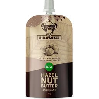 Photo Puree energetique chimpanzee bio hazelnut butter beurre de noisettes chocolat 60g