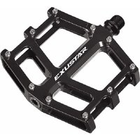 Photo Pédale e-pb73 vtt 117x114mm en aluminium noir - axe cr-mo