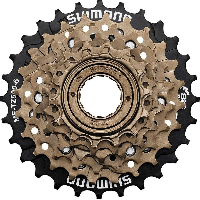 Photo Roue libre Shimano MF-TZ500 6 v. 14-28 14/16/18/21/24/28