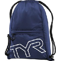 Photo Sac de piscine tyr drawstring bleu