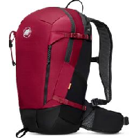 Photo Sac de randonnee femme mammut lithium 20l rouge noir