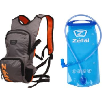 Photo Sac hydratation zefal z hydro xc gris orange poche a eau zefal 2 l