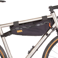 Photo Sacoche de cadre bikepacking Restrap Frame Bag Medium noir