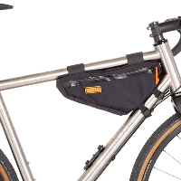 Photo Sacoche de cadre bikepacking Restrap Frame Bag Small noir