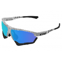 Photo Scicon sports aerocomfort scn pp regular lunettes de soleil de performance sportive multimirror bleu scnpp matt gele