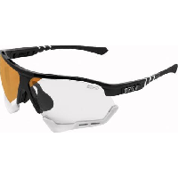 Photo Scicon sports aerocomfort scn xt regular lunettes de soleil de performance sportive miroir de bronze photocromique scnxt luminosite noire