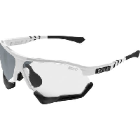 Photo Scicon sports aerocomfort scn xt xl lunettes de soleil de performance sportive miroir argente scnxt photocromique luminosite blanche