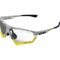 Photo Scicon sports aerocomfort scn xt xl lunettes de soleil de performance sportive miroir argente scnxt photocromique matt gele