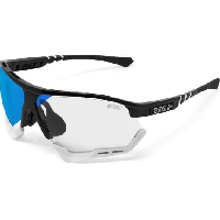 Photo Scicon sports aerocomfort scn xt xl lunettes de soleil de performance sportive miroir bleu photochromique scnxt luminosite noire