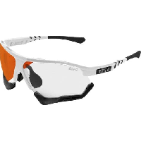 Photo Scicon sports aerocomfort scn xt xl lunettes de soleil de performance sportive miroir rouge photochromique scnxt luminosite blanche