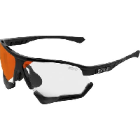 Photo Scicon sports aerocomfort scn xt xl lunettes de soleil de performance sportive miroir rouge photochromique scnxt luminosite noire