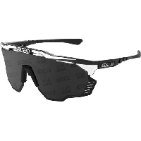 Photo Scicon sports aeroshade kunken monogram lunettes de soleil de performance sportive scnpp multimiror silver eau monogramme boulon blanc brillant