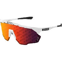 Photo Scicon sports aeroshade kunken monogram lunettes de soleil de performance sportive scnpp red multimirror monogramme luminosite blanche