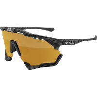 Photo Scicon sports aeroshade xl lunettes de soleil de performance sportive scnpp multimireur bronze compagnon de carbone