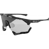 Photo Scicon sports aeroshade xl lunettes de soleil de performance sportive scnpp silver fotocromic compagnon de carbone