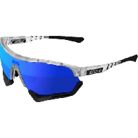 Photo Scicon sports aerotech scn pp xl lunettes de soleil de performance sportive multimirror bleu scnpp matt gele