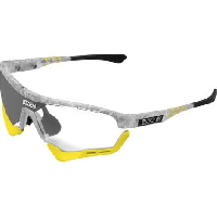 Photo Scicon sports aerotech scn xt photochromic xl lunettes de soleil de performance sportive miroir argente scnxt photocromique matt gele