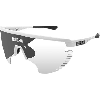 Photo Scicon sports aerowing lamon lunettes de soleil de performance sportive scnpp silver fotocromic luminosite blanche