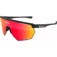 Photo Scicon sports aerowing lunettes de soleil de performance sportive scnpp multimorror rouge compagnon de carbone