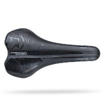 Photo Selle VTT Pro Griffon 142mm noir inox pleine