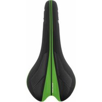 Photo Selle competition inserts noir brillant vert