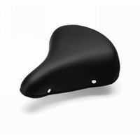 Photo Selle de voyage souple noire avec ressorts