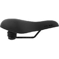 Photo Selle massi flee gel elastomer noir