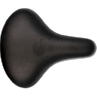 Photo Selle ressorts noire large 260mm 210mm