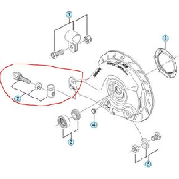 Photo Serre cable fein nexus shimano arriere br im45 r y8jk98050