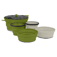 Photo Set vaisselle pliable sea to summit x set 31 x pot 2 8l 2 x bowl 2 x mug