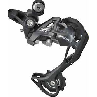 Photo Shimano derailleur ar xt m781 sgs 10 vitesses chape longue noir