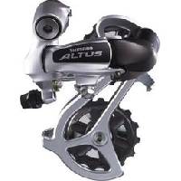 Photo Shimano derailleur arriere 7 8 vitesses argent sgs rd m310 altus