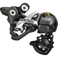 Photo Shimano derailleur arriere saint m820 ss shadow chape courte noir