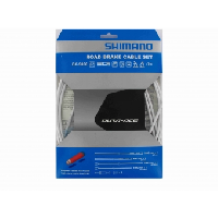 Photo Shimano kit cables et gaines frein dura ace 9000 blanc