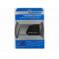 Photo Shimano kit cables et gaines frein dura ace 9000 gris