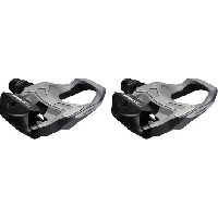 Photo Shimano paire de pedales pd r550 spd sl gris