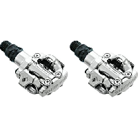 Photo Shimano paire de pedales spd m520 argent