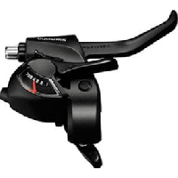 Photo Shimano shifter with brake lever 7 vitesses st ef41 right noir