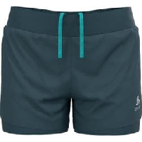 Photo Short 2 en 1 femme odlo zeroweight 3 inch gris