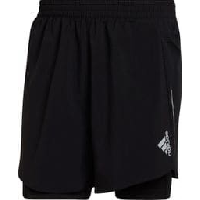 Photo Short de running 2 en 1 adidas d4r noir