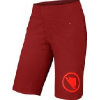 Photo Short endura femme singletrack lite rouge cayenne