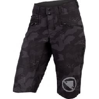 Photo Short femme endura singletrack ii noir camo