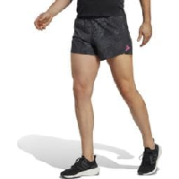 Photo Short splite adidas running adizero noir