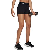 Photo Shorty femme adidas performance techfit noir