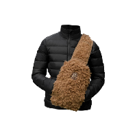 Photo Snugbud junior veste sac a dos avec la chaleur cruche et brown