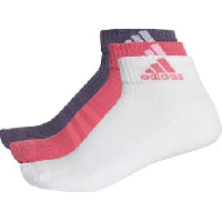 Photo Socquettes adidas 3 stripes performance 3 paires