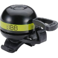 Photo Sonnette bbb easyfit deluxe noir jaune