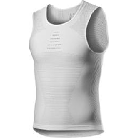 Photo Sous maillot sans manches castelli core seamless blanc