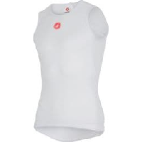 Photo Sous maillot sans manches castelli pro issue blanc