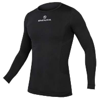 Photo Sous-maillot vélo manches longues Endura Engineered Baselayer 2023 noir L